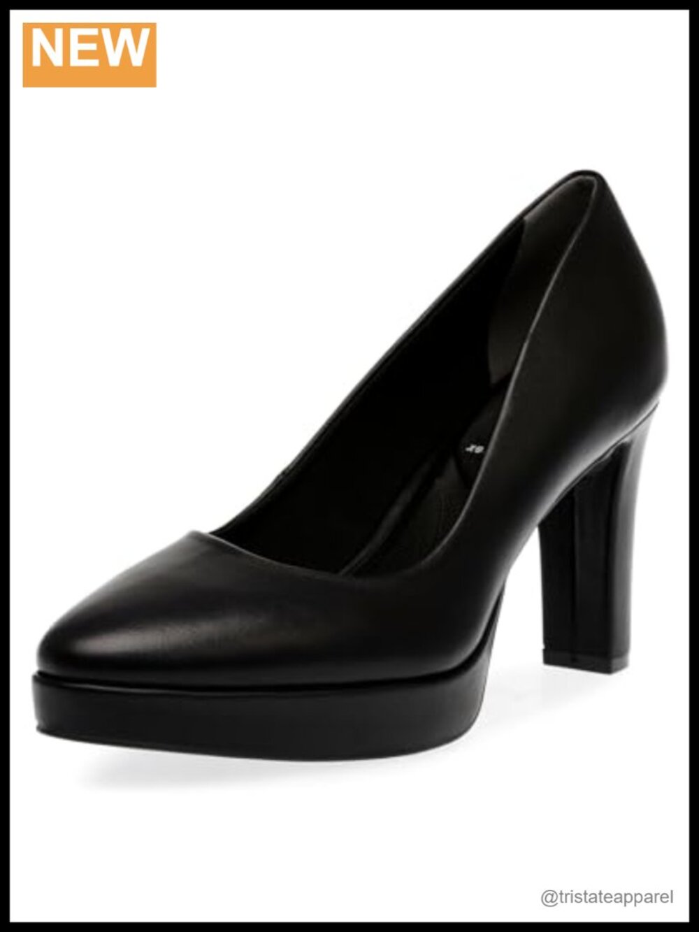 Women's Pointed Toe Block Heel Pumps